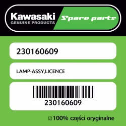 LAMP-ASSY,LICENCE Promocja