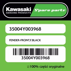 FENDER-FRONT,F.BLACK Do wyczerpania zapasów