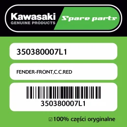 Super okazja FENDER-FRONT,C.C.RED
