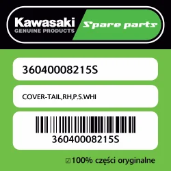 COVER-TAIL,RH,P.S.WHI Szybka wysyłka