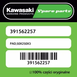 PAD,50X250X3 Wyprzedaż
