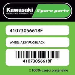WHEEL-ASSY,FR,G.BLACK Cena promocyjna