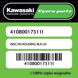 Taniej DISC,FR,HOUSING BLK+D