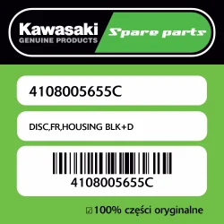 Zniżka DISC,FR,HOUSING BLK+D