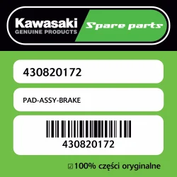 Ostatnie sztuki Klocki hamulcowe Kawasaki