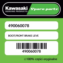 Zniżka BOOT,FRONT BRAKE LEVE