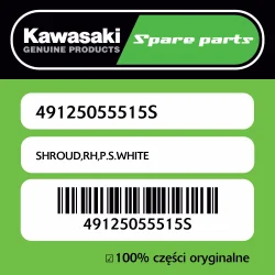 SHROUD,RH,P.S.WHITE Do wyczerpania zapasów
