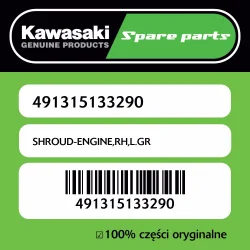 Zamów teraz SHROUD-ENGINE,RH,L.GR