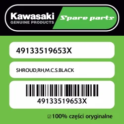SHROUD,RH,M.C.S.BLACK Oferta limitowana