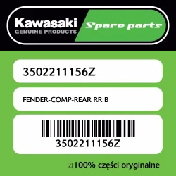 Wyjątkowa oferta FENDER-COMP-REAR RR B