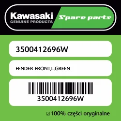 FENDER-FRONT,L.GREEN Tylko do końca tygodnia