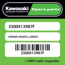 Niska cena FENDER-FRONT,L.GREEN