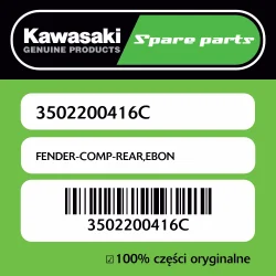 Dodaj do koszyka FENDER-COMP-REAR,EBON