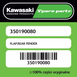 Ostatnie sztuki FLAP,REAR FENDER