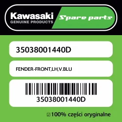 Tylko dziś FENDER-FRONT,LH,V.BLU