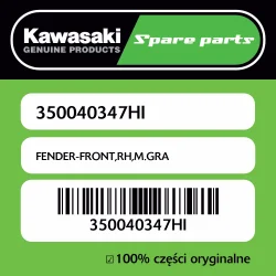 Bestseller FENDER-FRONT,RH,M.GRA