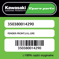 Super okazja FENDER-FRONT,LH,L.GRE