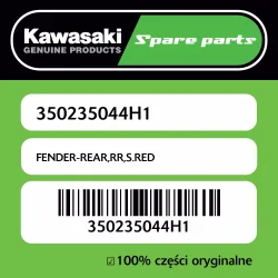 Promocja FENDER-REAR,RR,S.RED