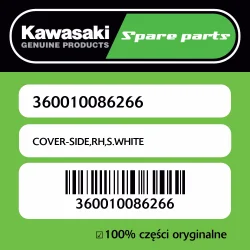 COVER-SIDE,RH,S.WHITE Szybka dostawa
