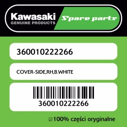 COVER-SIDE,RH,B.WHITE Do wyczerpania zapasów