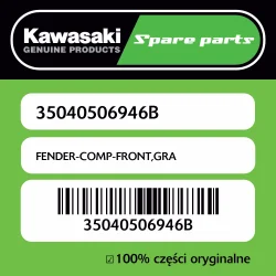 Łatwy zwrot FENDER-COMP-FRONT,GRA
