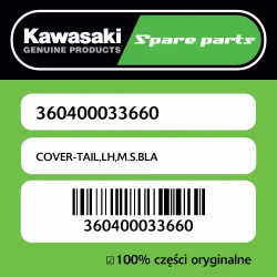 COVER-TAIL,LH,M.S.BLA Premium