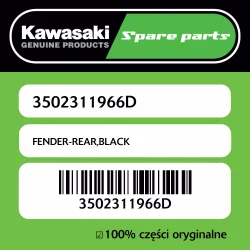 Kup teraz FENDER-REAR,BLACK