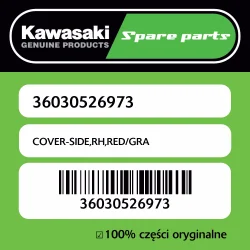 COVER-SIDE,RH,RED/GRA Niska cena