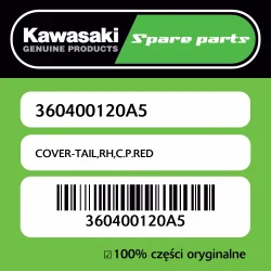 COVER-TAIL,RH,C.P.RED Okazja