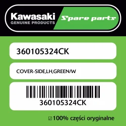 Ekspresowa dostawa COVER-SIDE,LH,GREEN/W