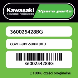 COVER-SIDE-SUB,RH,BLU Darmowa dostawa