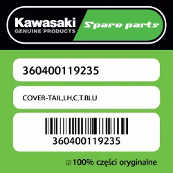 Tylko do końca tygodnia COVER-TAIL,LH,C.T.BLU