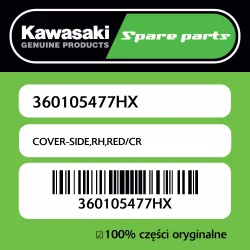 Kup online COVER-SIDE,RH,RED/CR