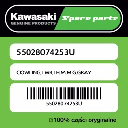 Owiewka dolna lewa M.M.G.GRAY Kawasaki Bezpieczna płatność