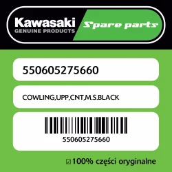 Tani Owiewka górna centralna M.S.BLACK Kawasaki