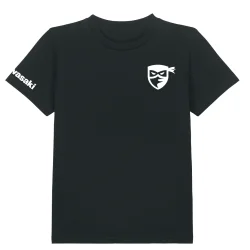 T-shirt dziecięcy Ninja czarny Popularny