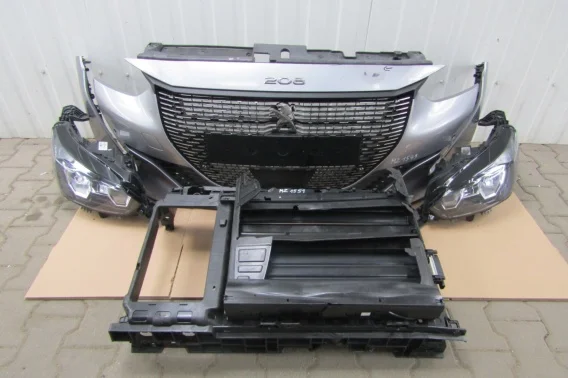 Łatwy zwrot Zderzak przód przedni, wzmocnienie pas, lampy Peugeot 208 2 II GT-Line 19-