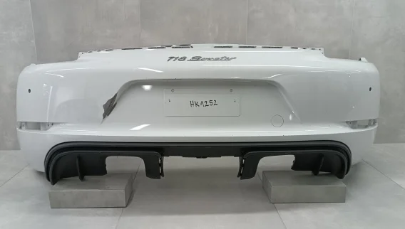Wyjątkowa oferta Zderzak tył tylny Porsche 718 Boxster Cayman 982 GT4 17-19