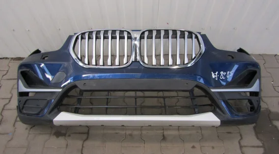 Wyprzedaż Zderzak przód BMW X1 F48 X Line Lift LCI 19-22/ŚLIZGI