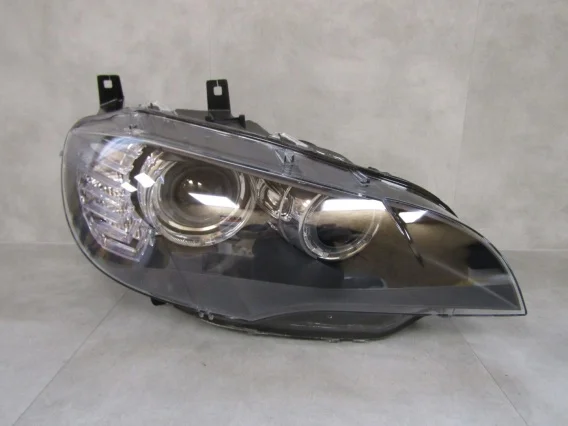 Szybka wysyłka Lampa przód BMW X6 E71 KSENON XENON SKRĘTNY 07-14 RH PRAWA 7287014