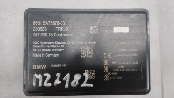 RADAR CZUJNIK ACC DISTRONIC BMW G05 G06 G07 G70 U11 5A75876-03 Oferta limitowana