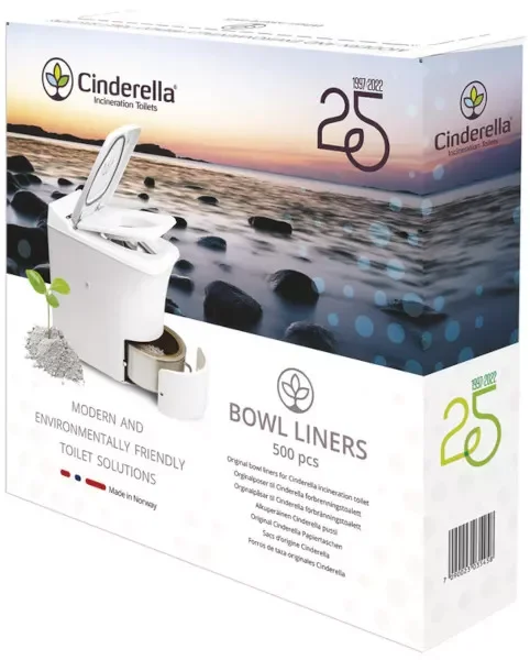 Bestseller WORKI DO TOALETY CINDERELLA 500 szt.