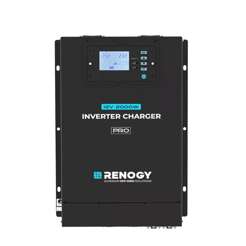 PRZETWORNICA RENOGY 2000W +AC/DC 80A +BT Obniżka ceny