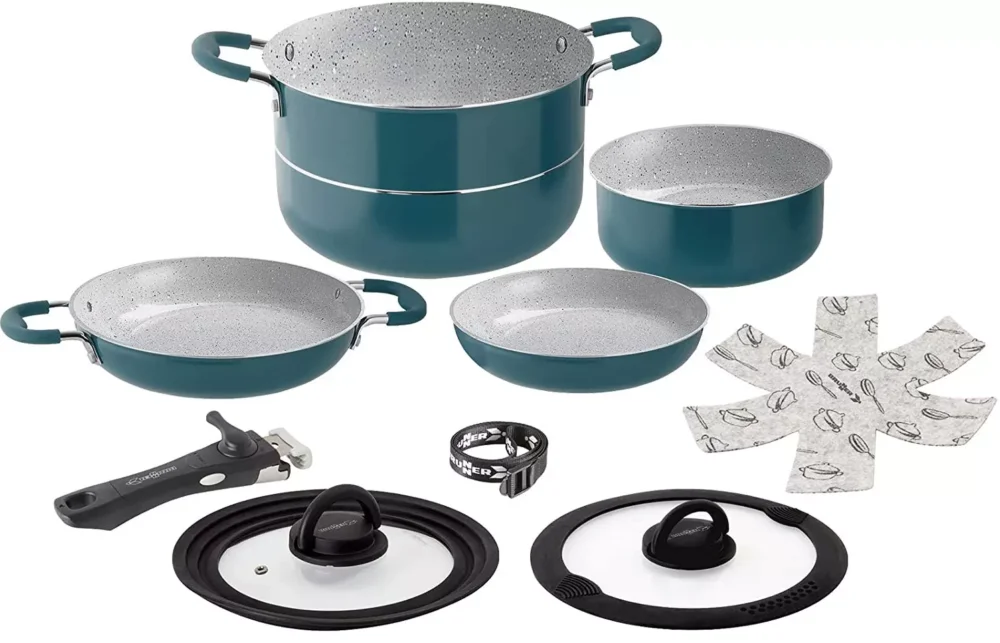 Darmowy zwrot GARNEK ZESTAW 7+1 BRUNNER CAREZZA 22 cm