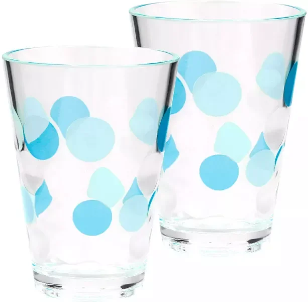 SZKLANKA BERGER BUBBLE NIEBIESKA 350 ml 2 szt. Zamów dziś