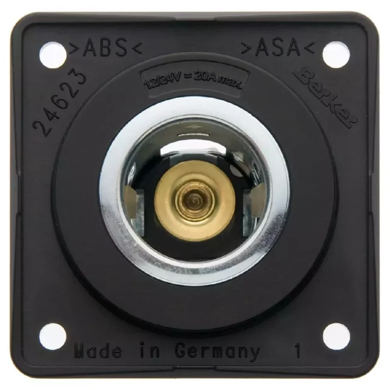 GNIAZDO ELEKTRYCZNE BERKER 12V ANTRACYT Nowy