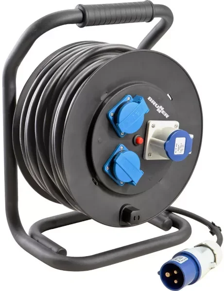 PRZEDŁUŻACZ CEE 25 m SCHUKOx2 3x1,5mm NA BĘBNIE BRUNNER Kup online