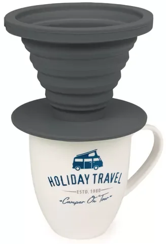 FILTR DO KAWY CAMP4 SILIKON SKŁADANY GARFIT NA FILTR PAPIEROWY Oferta czasowa