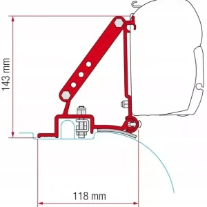 ADAPTER MARKIZY FIAMMA F45 DUCATO 06- Super okazja