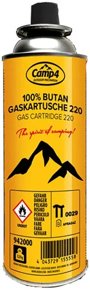 Taniej KARTUSZ GAZOWY CAMP4 CRV 220 g